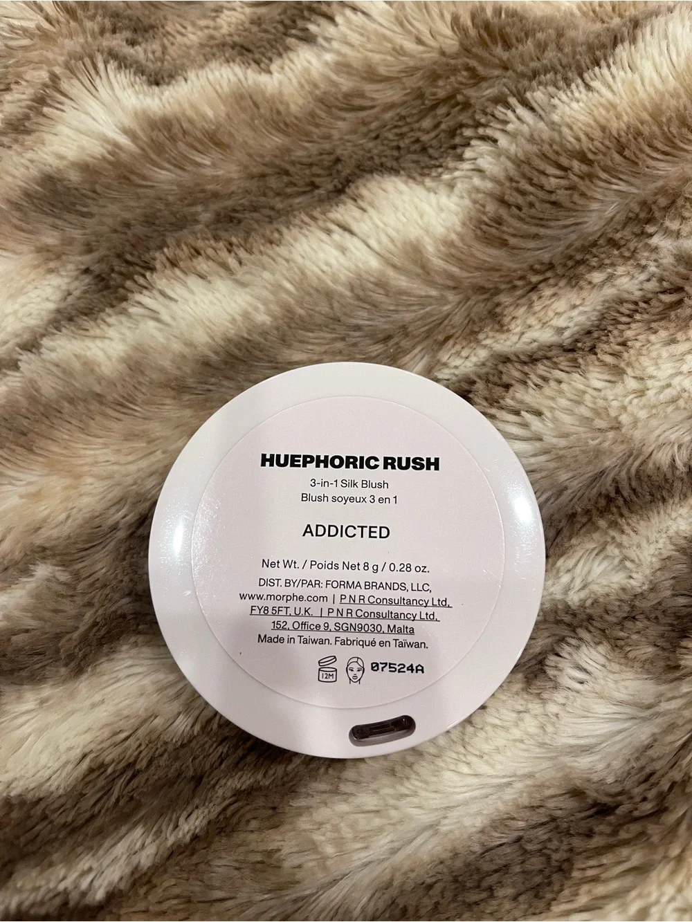 Morphe Huephoric 3-in-1 Silk Blush in Addicted Apricot